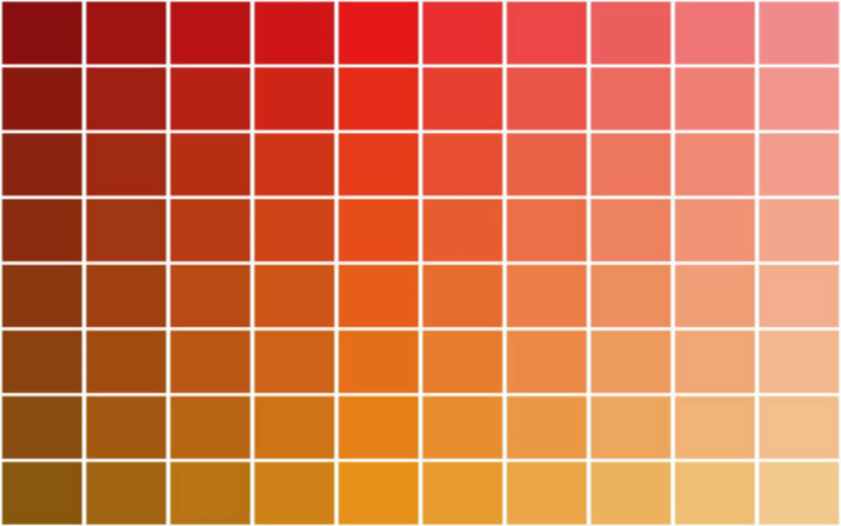Parameterized Color Pallet