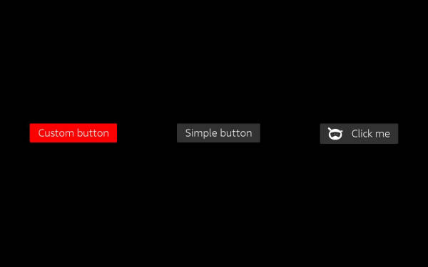 Fully customizable button